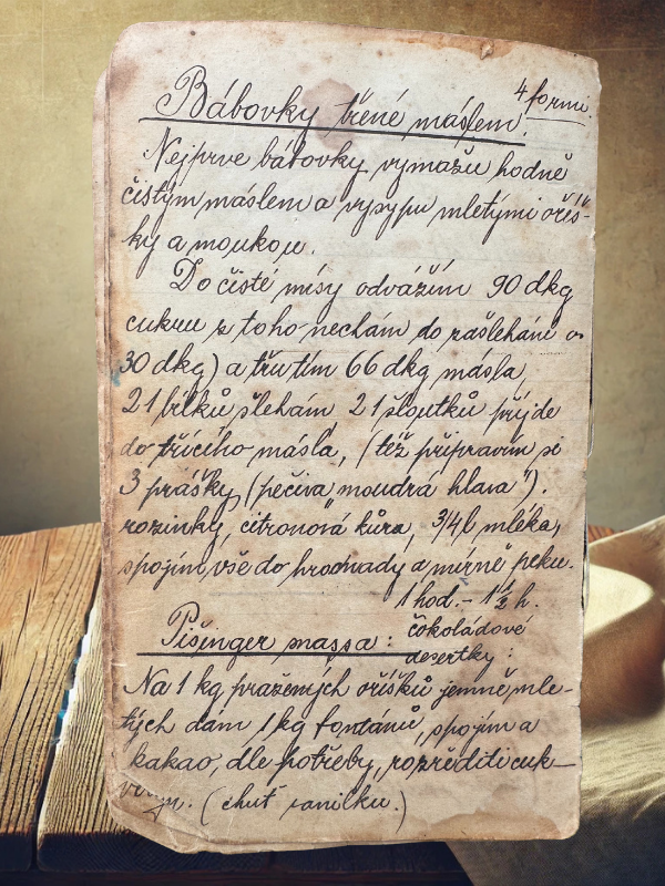 Bábovky třené máslem